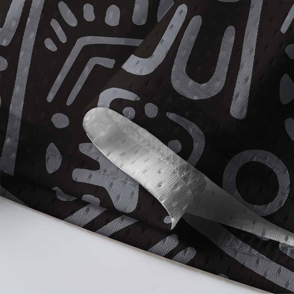 Conqueror Lion Christian Black Mesh Jersey