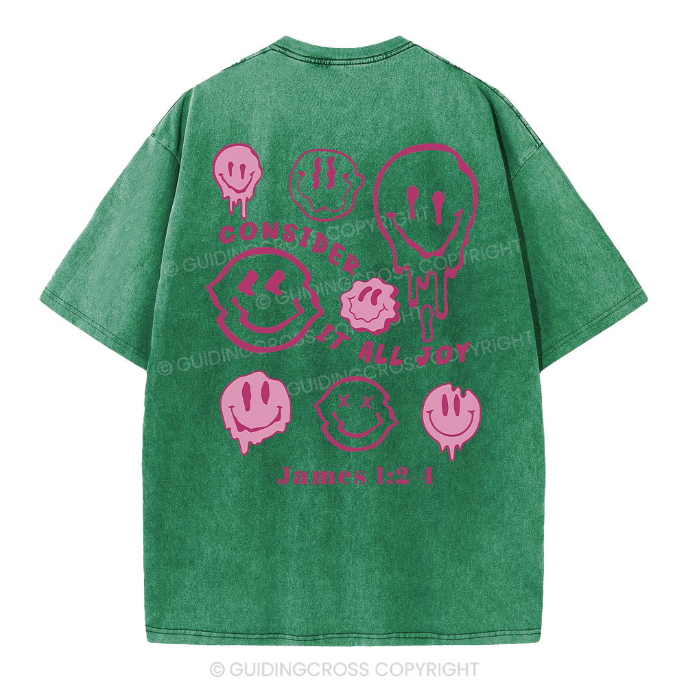 Consider It All Joy Christian Washed T-Shirt