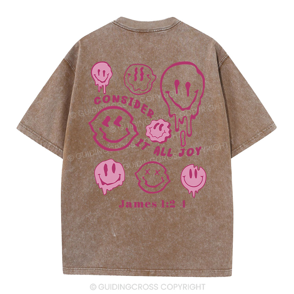 Consider It All Joy Christian Washed T-Shirt