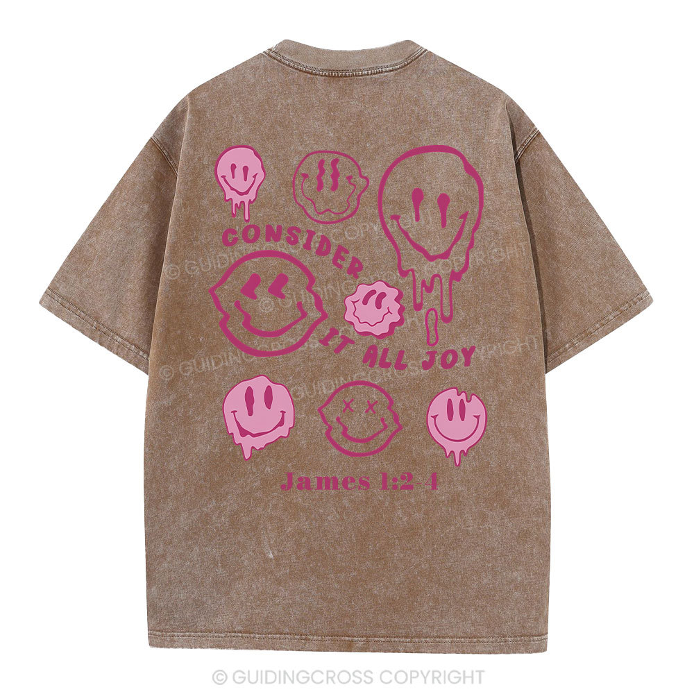 Consider It All Joy Christian Washed T-Shirt