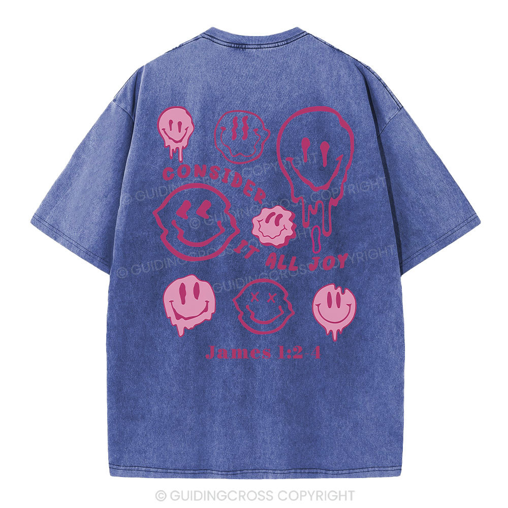 Consider It All Joy Christian Washed T-Shirt