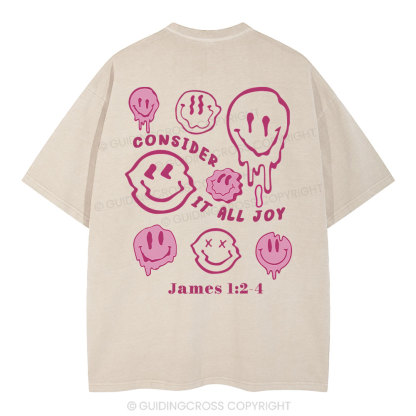 Consider It All Joy Christian Washed T-Shirt