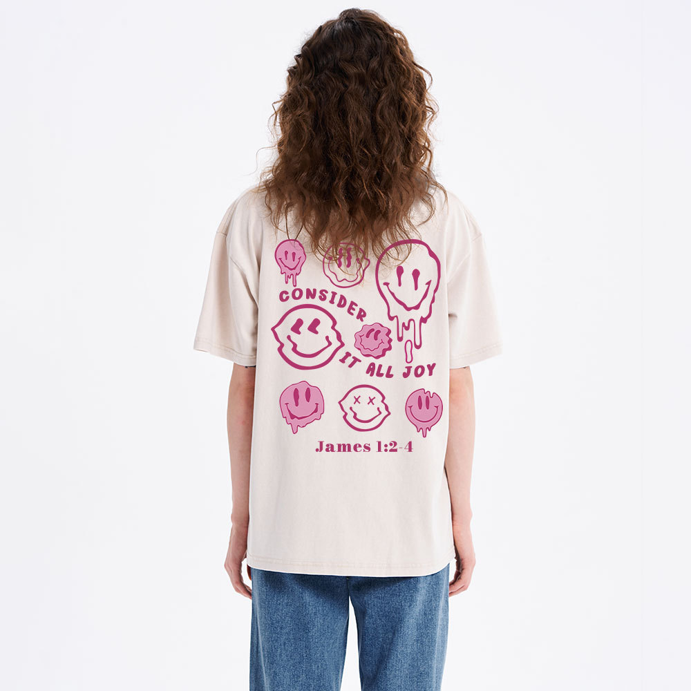 Consider It All Joy Christian Washed T-Shirt