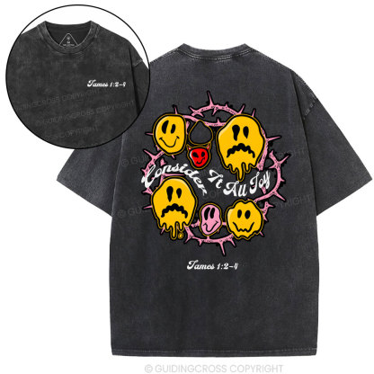Consider It All Joy Christian Washed T-Shirt