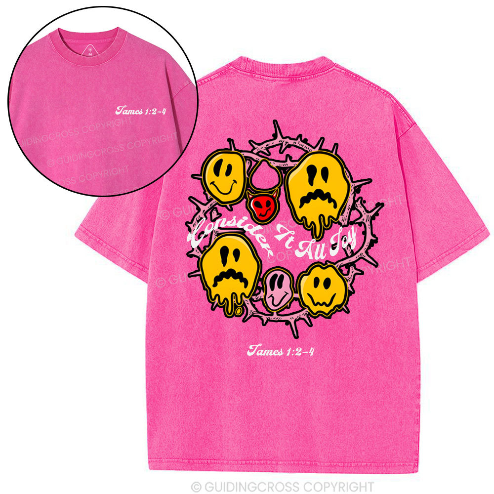 Consider It All Joy Christian Washed T-Shirt