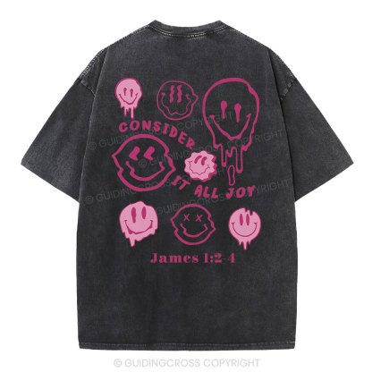 Consider It All Joy Christian Washed T-Shirt
