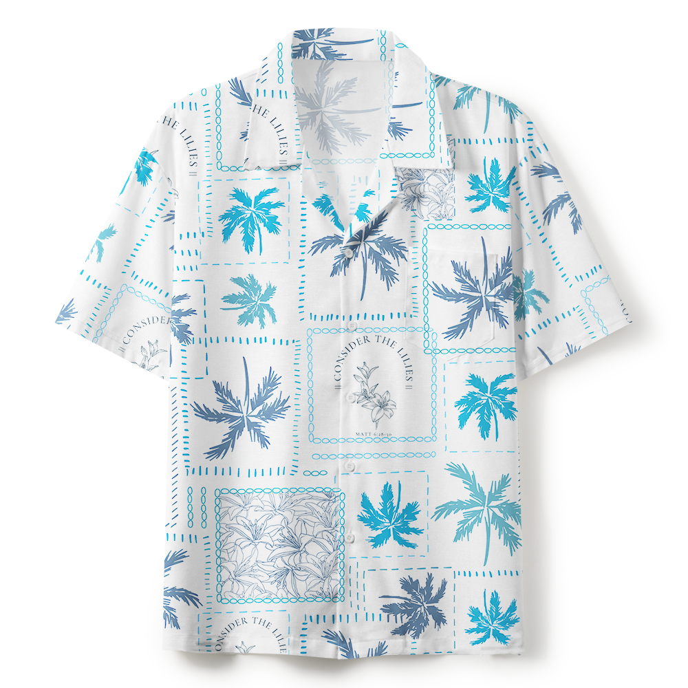 Frist Of All I'm God Pieces Christian Hawaiian Shirt Sale - GuidingCross