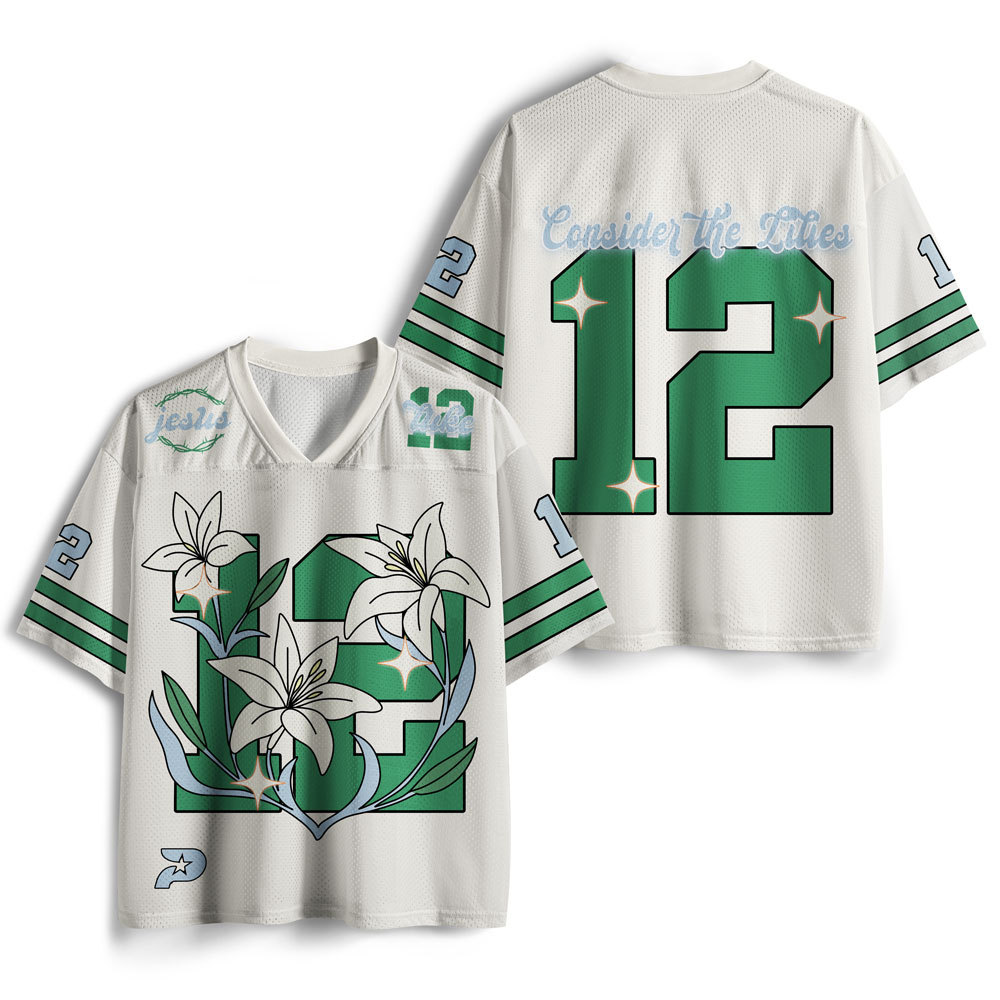 Consider The Lilies Christian Mesh Jersey