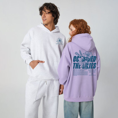 Consider The Lilies Christian Premium Fleece Hoodie Set