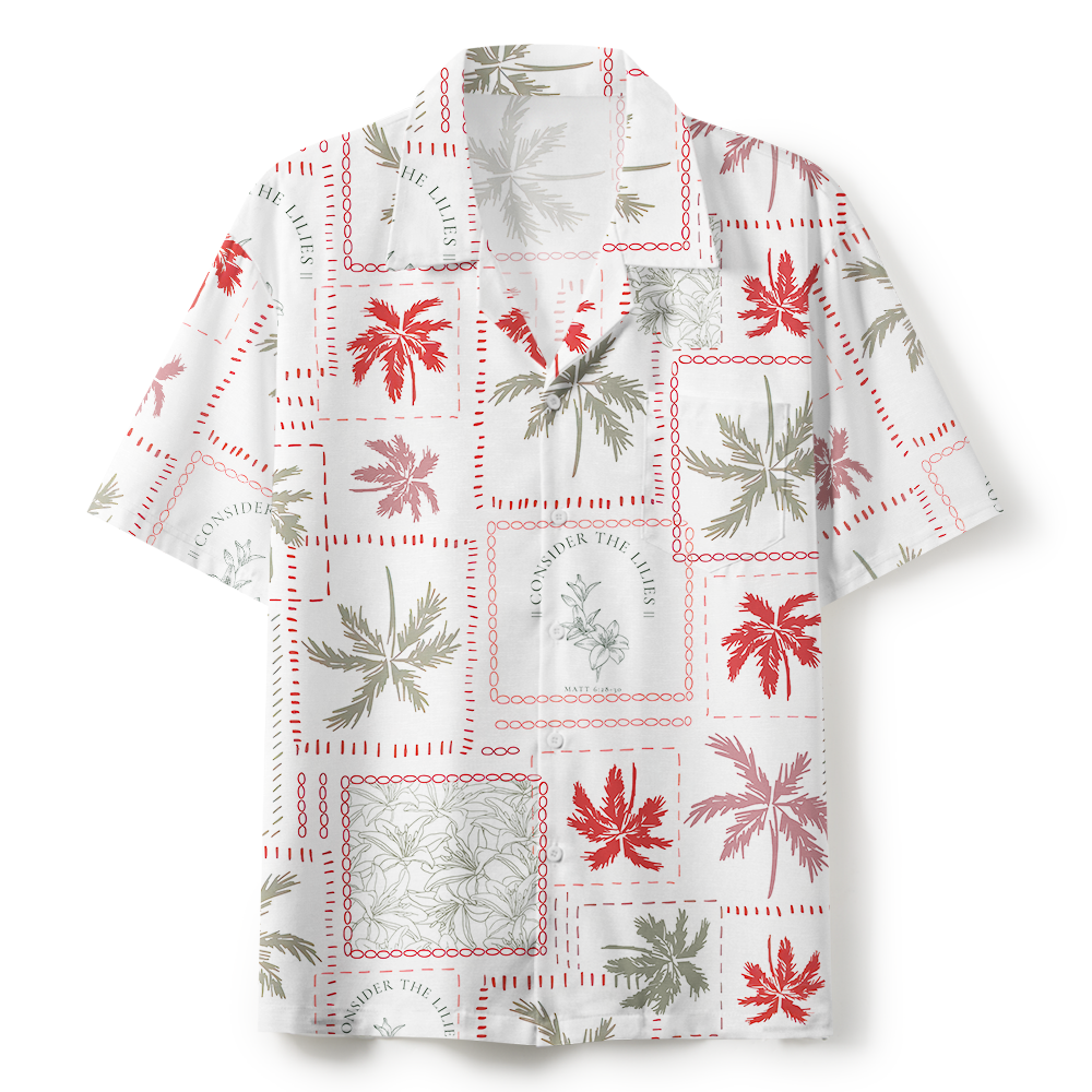 Frist Of All I'm God Pieces Christian Hawaiian Shirt Sale - GuidingCross