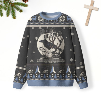 Consider The Ravens Christian Lightweight Sweater