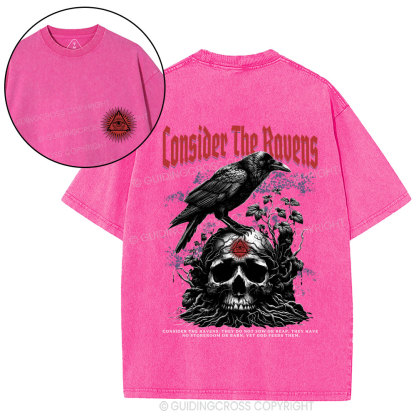 Consider The Ravens Christian Washed T-Shirt