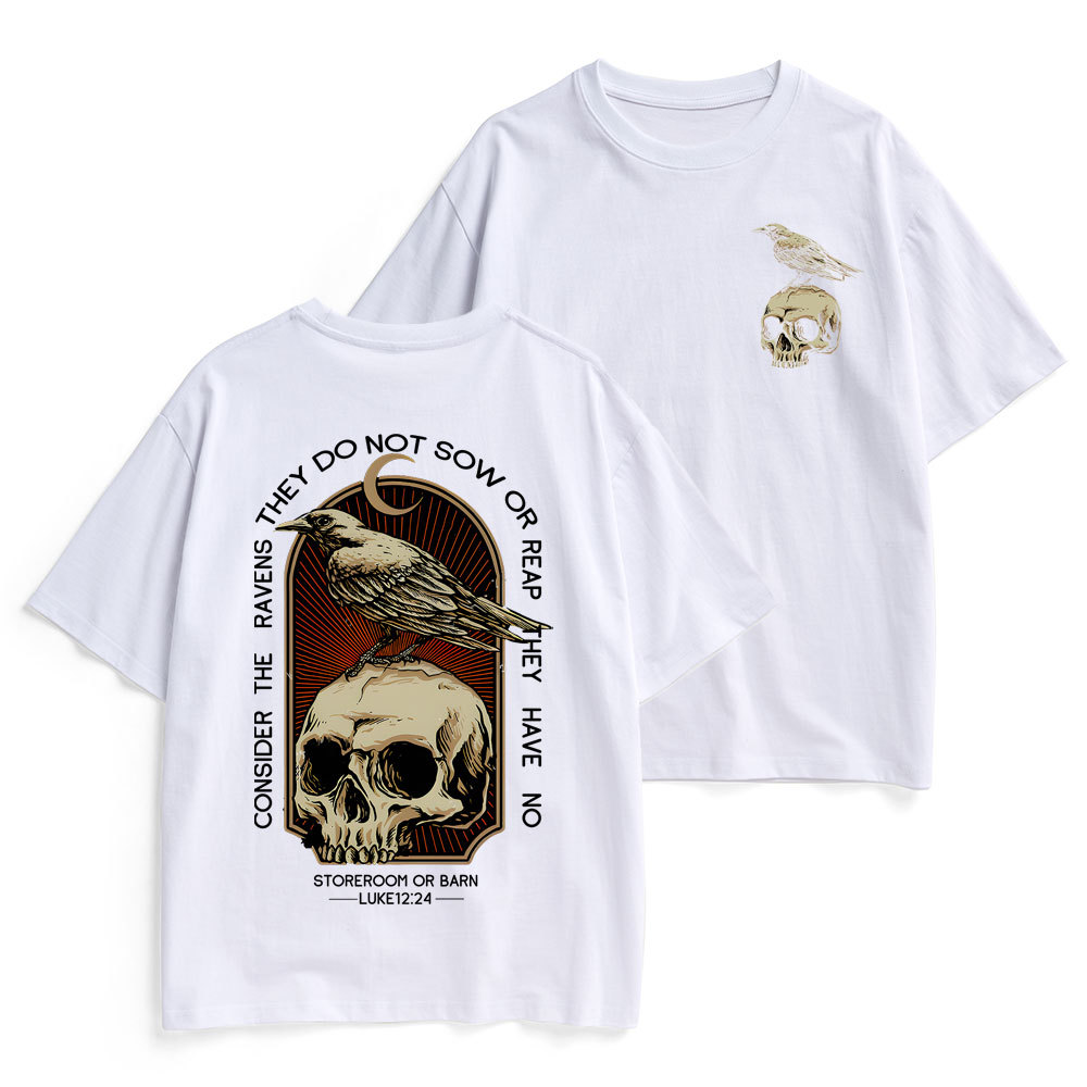 Consider The Ravens Christian Heavy Cotton T-Shirt