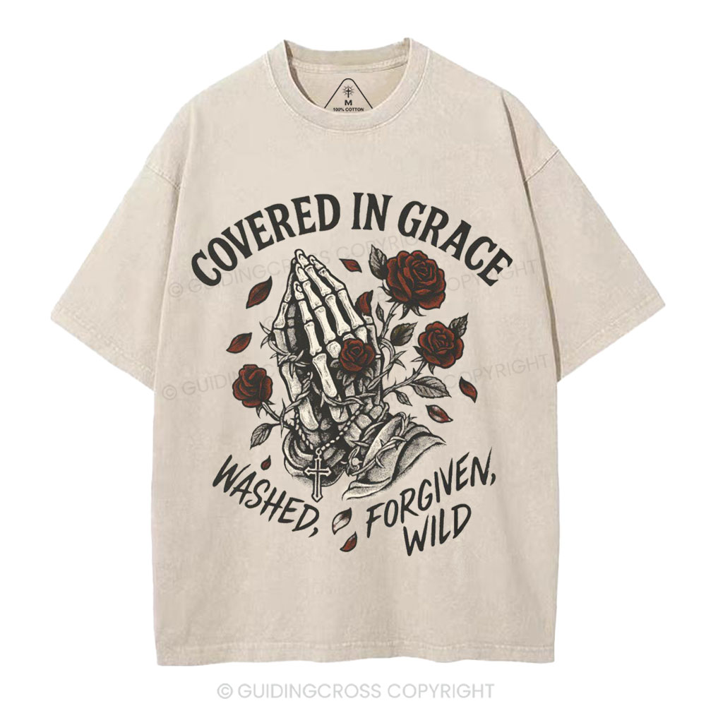 New-Sample Christian Washed T-Shirt Sale - GuidingCross