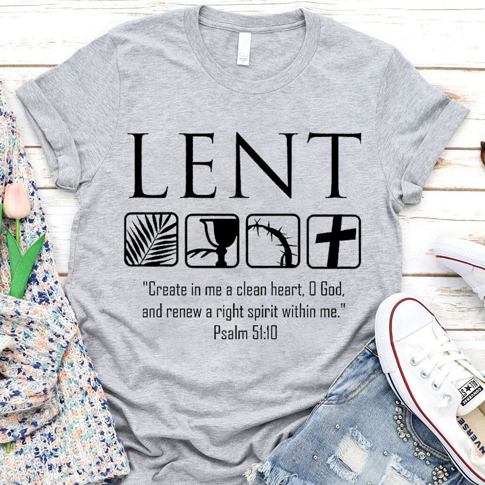 Create In Me A Clean Heart Christian T-Shirt