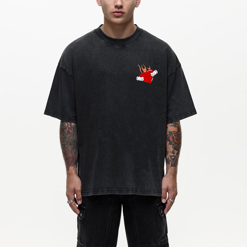 Create In Me A Clean Heart  Christian Washed T-Shirt