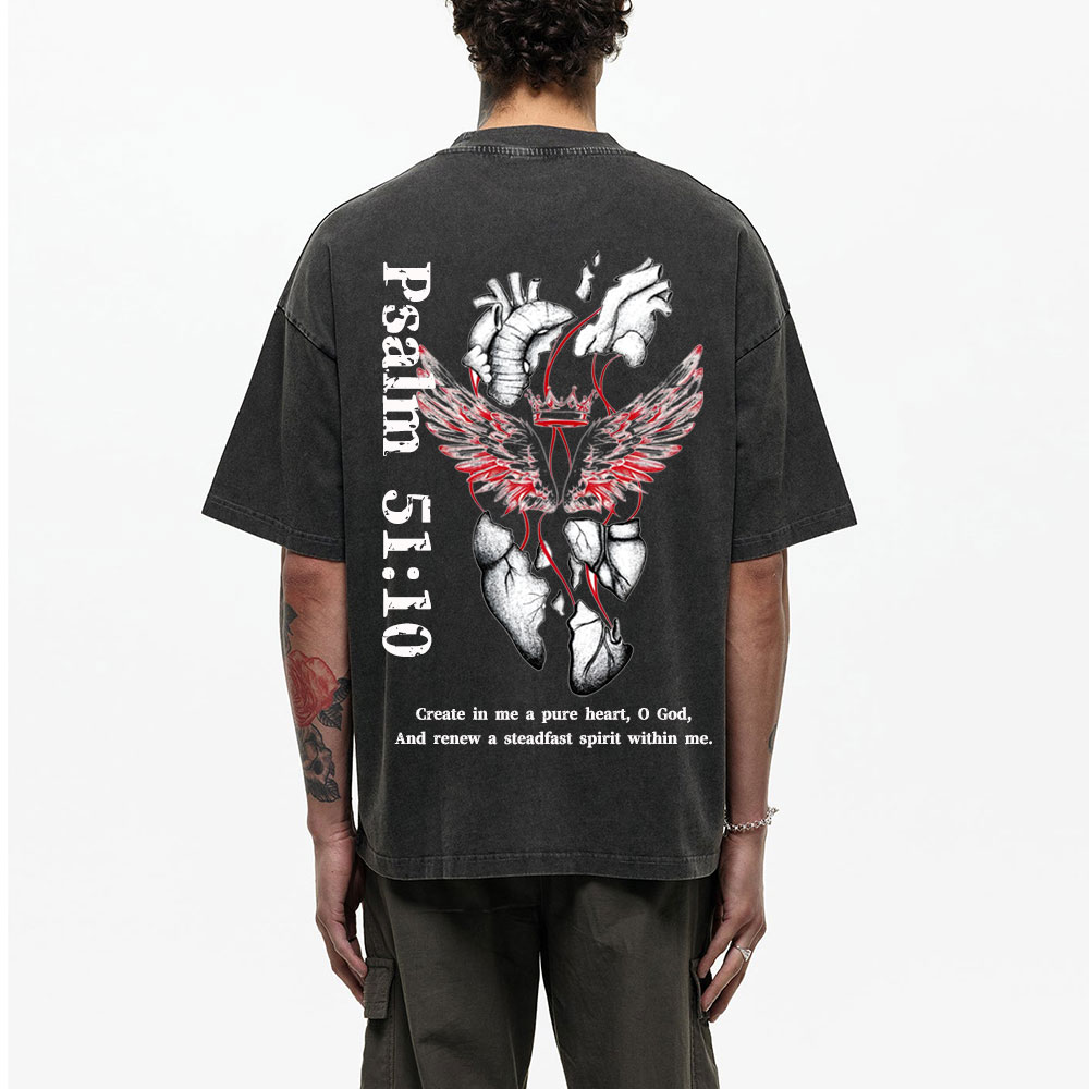 Create In Me  Christian Washed T-Shirt