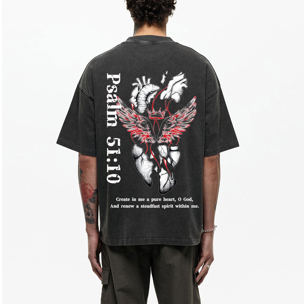 Create In Me  Christian Washed T-Shirt