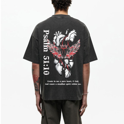 Create In Me  Christian Washed T-Shirt