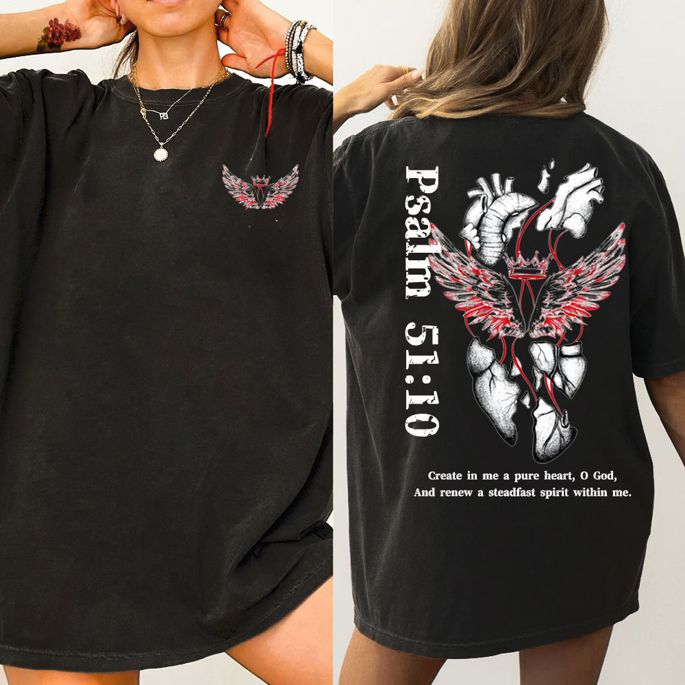 Create In Me  Christian Washed T-Shirt