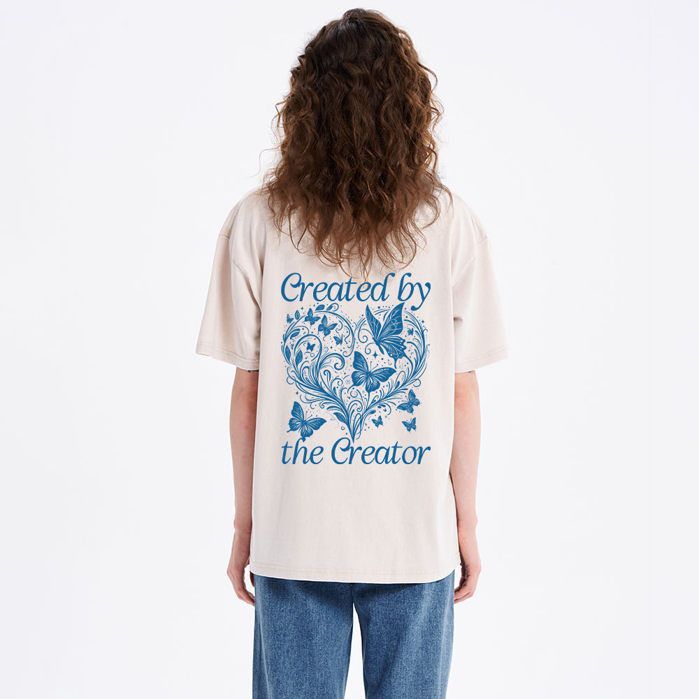 Created By The Creator Christian Washed T-Shirt