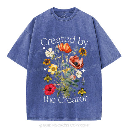 Created By The Creator Christian Washed T-Shirt