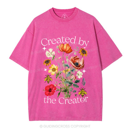 Created By The Creator Christian Washed T-Shirt
