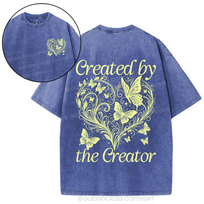 Created By The Creator Christian Washed T-Shirt
