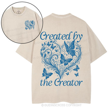 Created By The Creator Christian Washed T-Shirt