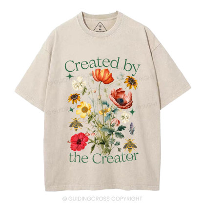 Created By The Creator Christian Washed T-Shirt