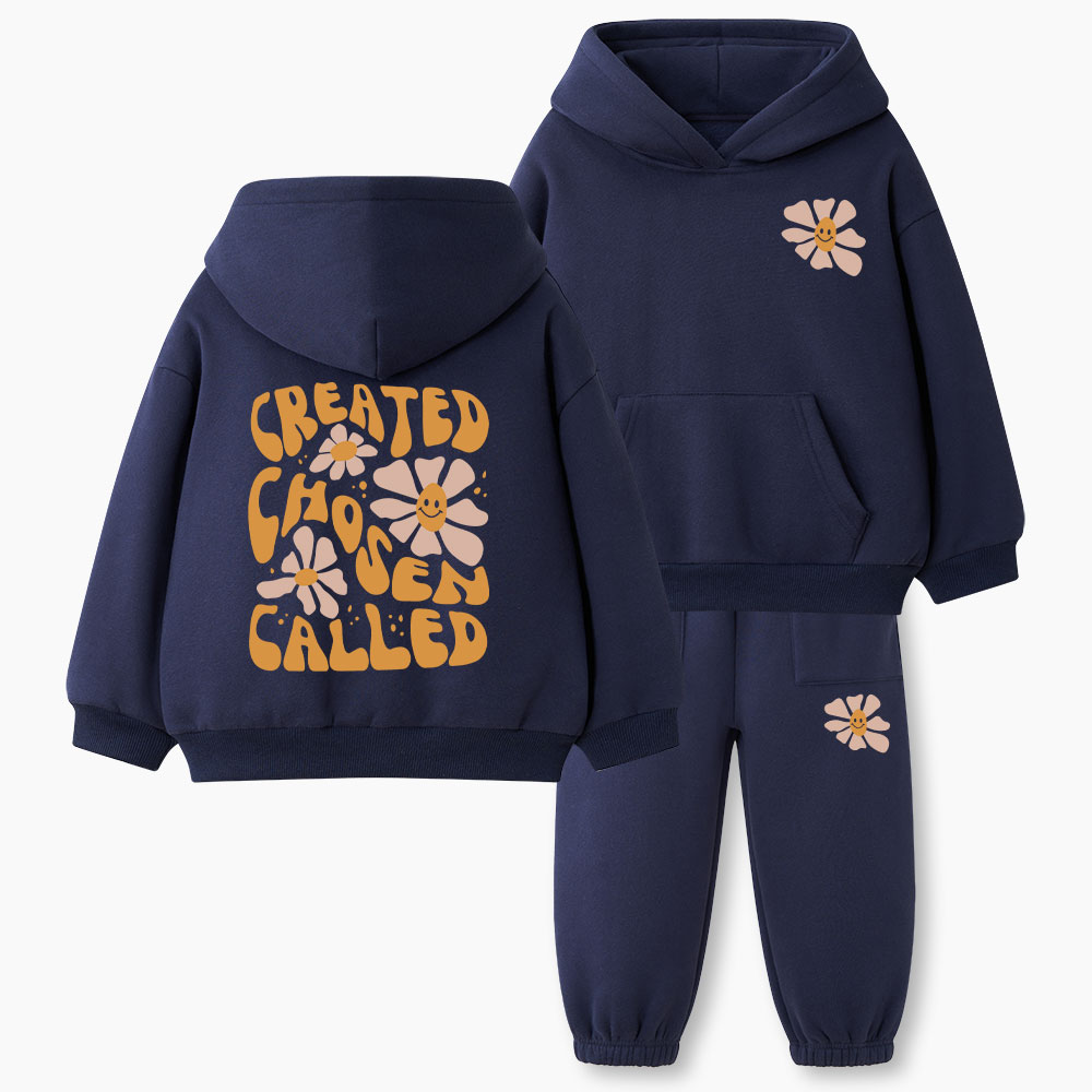 Created Chosen Called Christian Kid Fleece Hoodie Set