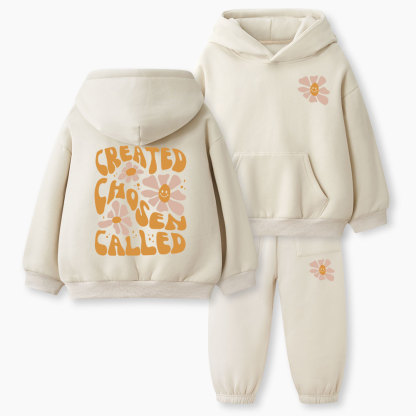 Created Chosen Called Christian Kid Fleece Hoodie Set