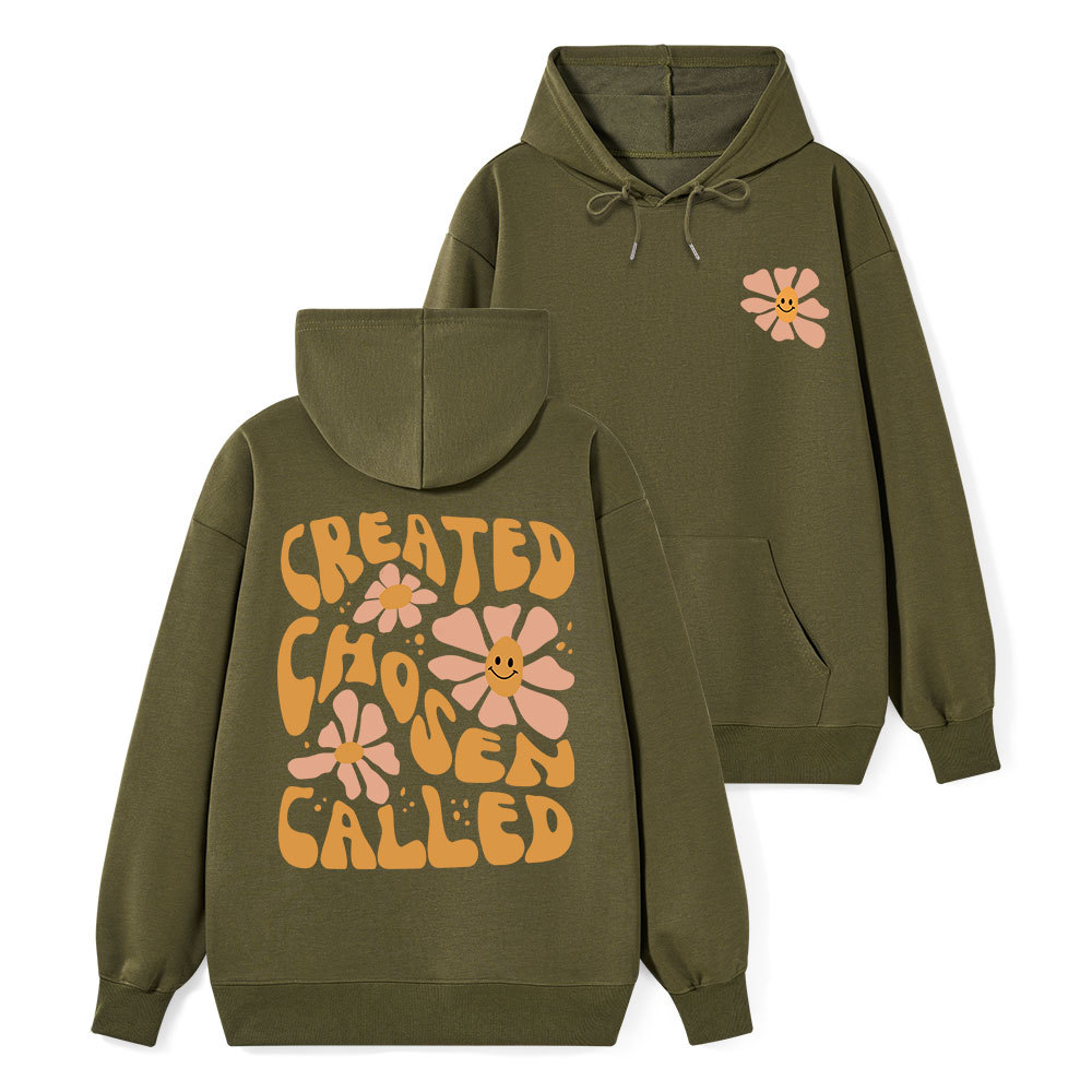 Created Chosen Called Classic Christian Hoodie