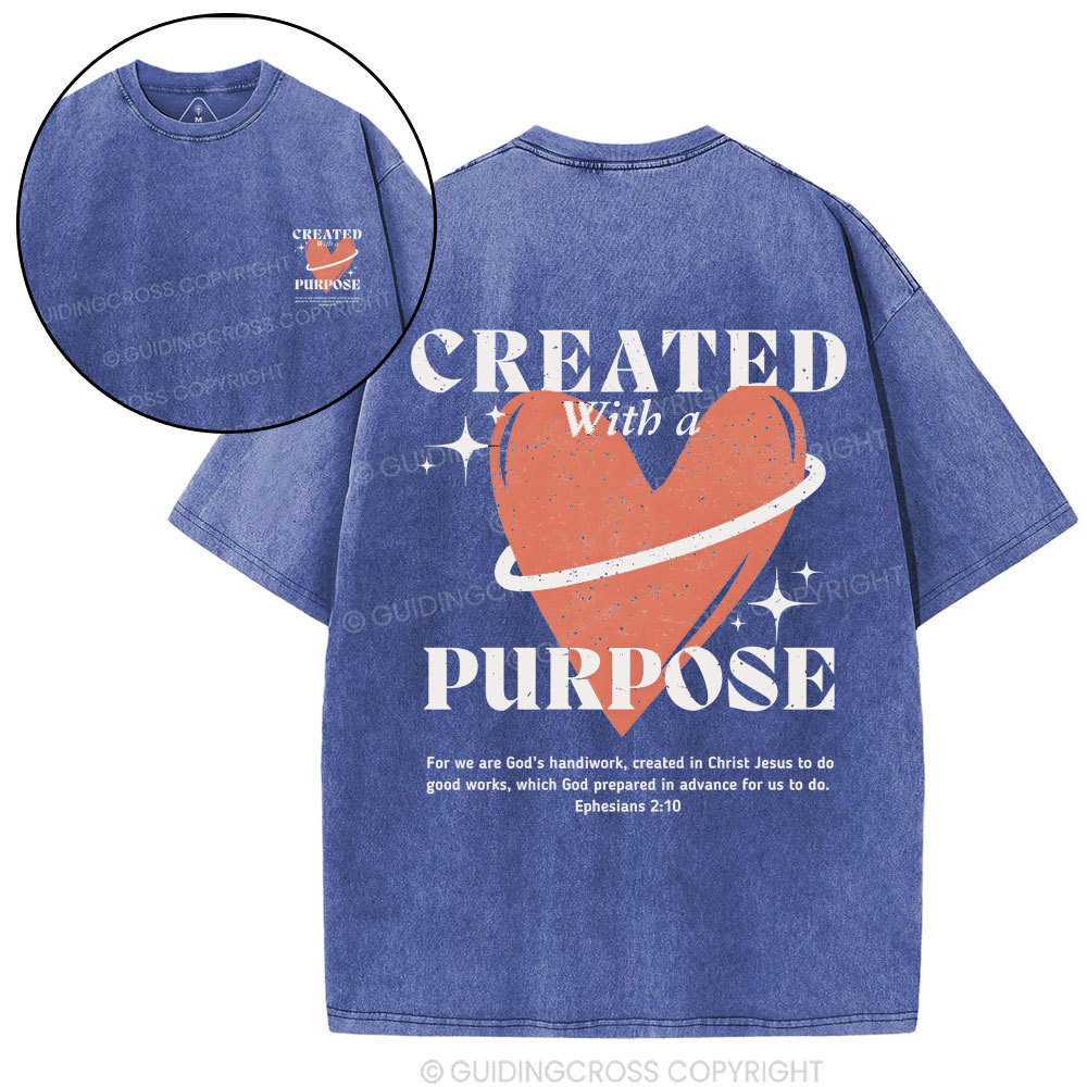 Created Christian Washed T-Shirt