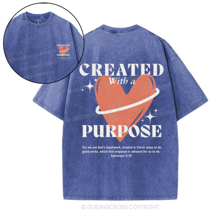 Created Christian Washed T-Shirt