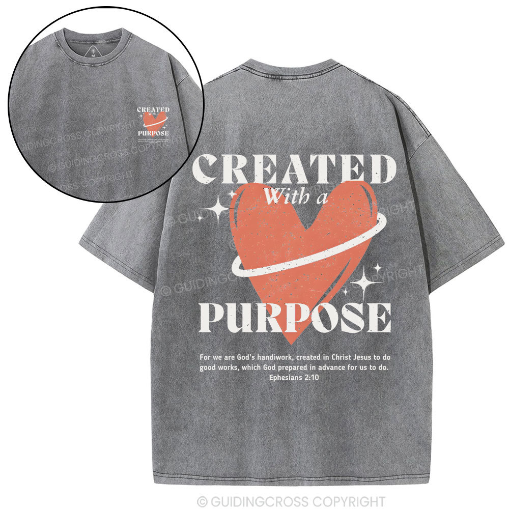 Created Christian Washed T-Shirt