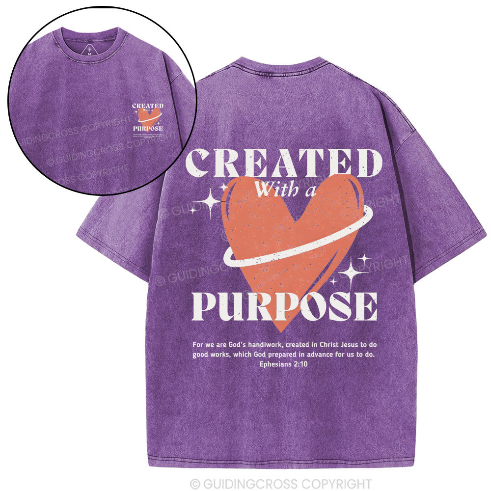 Created Christian Washed T-Shirt