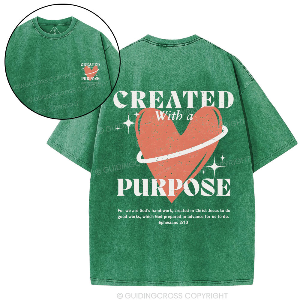 Created Christian Washed T-Shirt