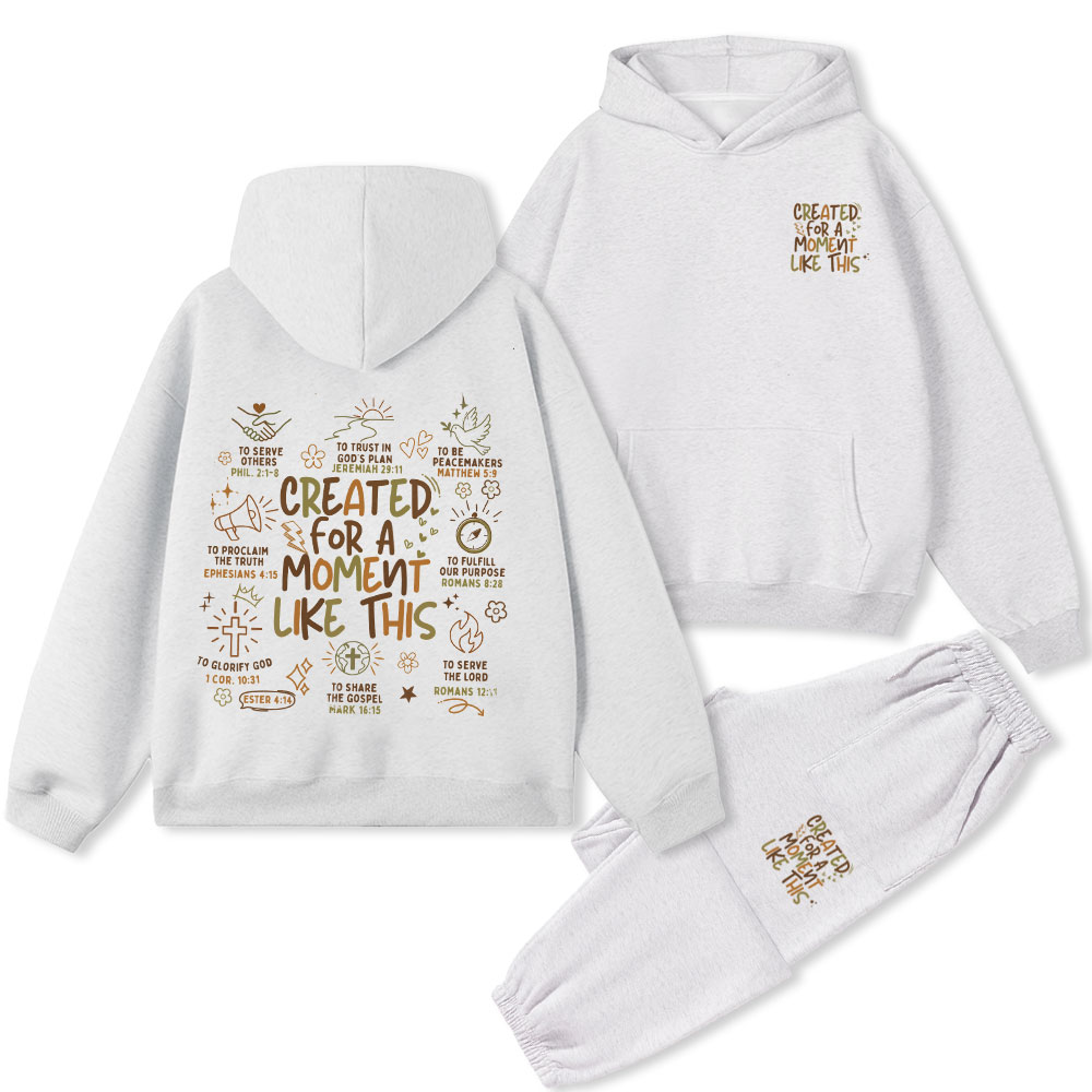 Sample Christian Fleece Hoodie Set Sale - GuidingCross