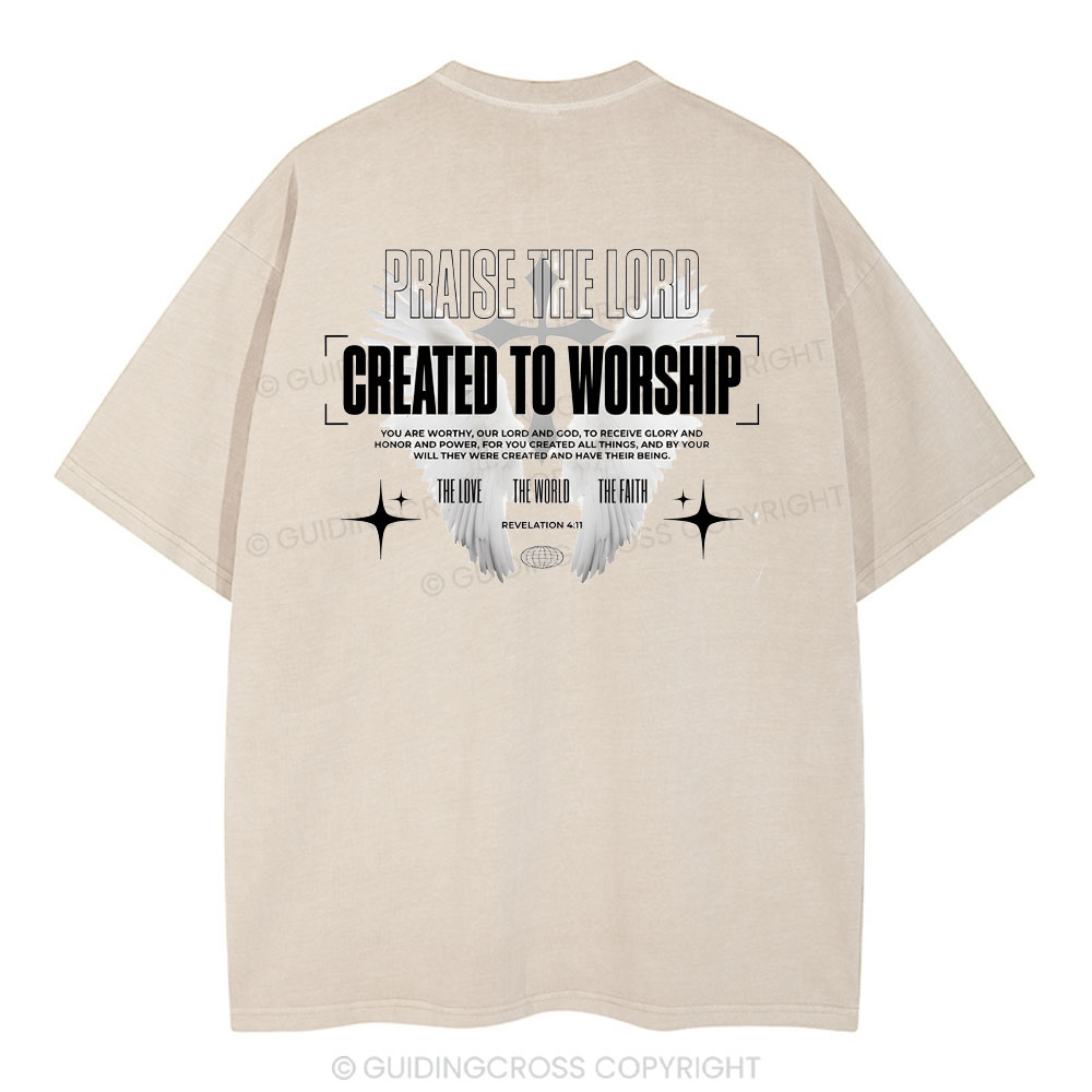 Sample Washed T-Shirt Sale - GuidingCross