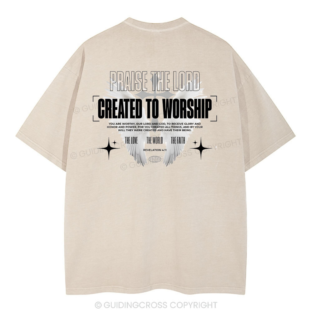 Sample Washed T-Shirt Sale - GuidingCross