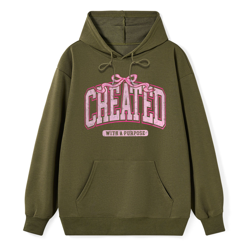 Created With A Purpose Christian Class Hoodie