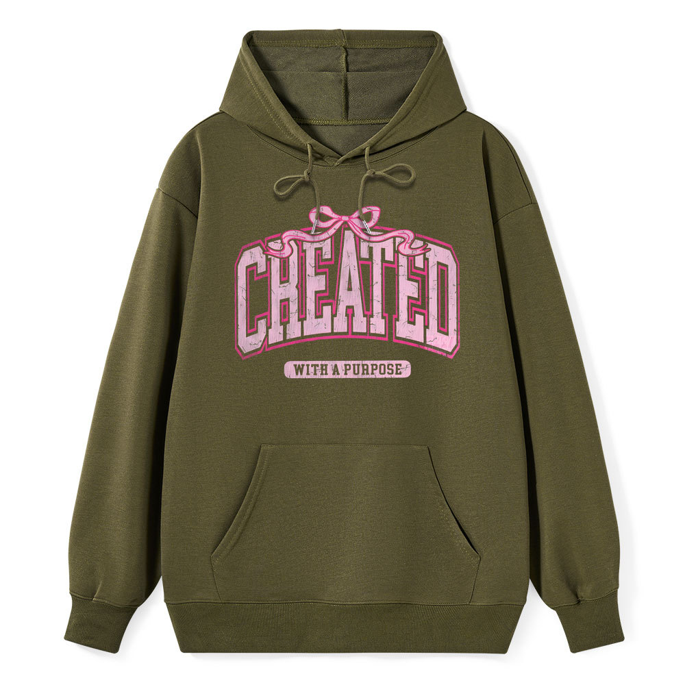 Created With A Purpose Christian Class Hoodie