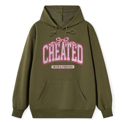 Created With A Purpose Christian Class Hoodie