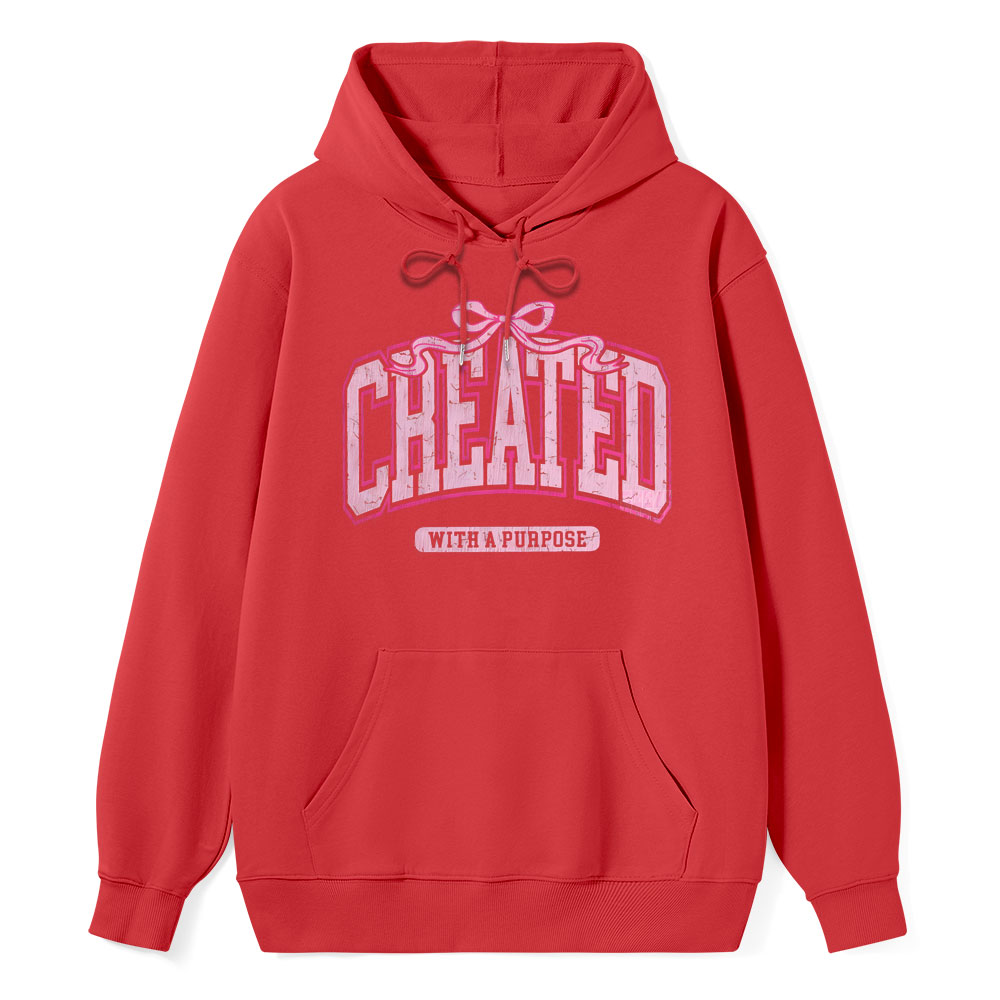 Created With A Purpose Christian Class Hoodie