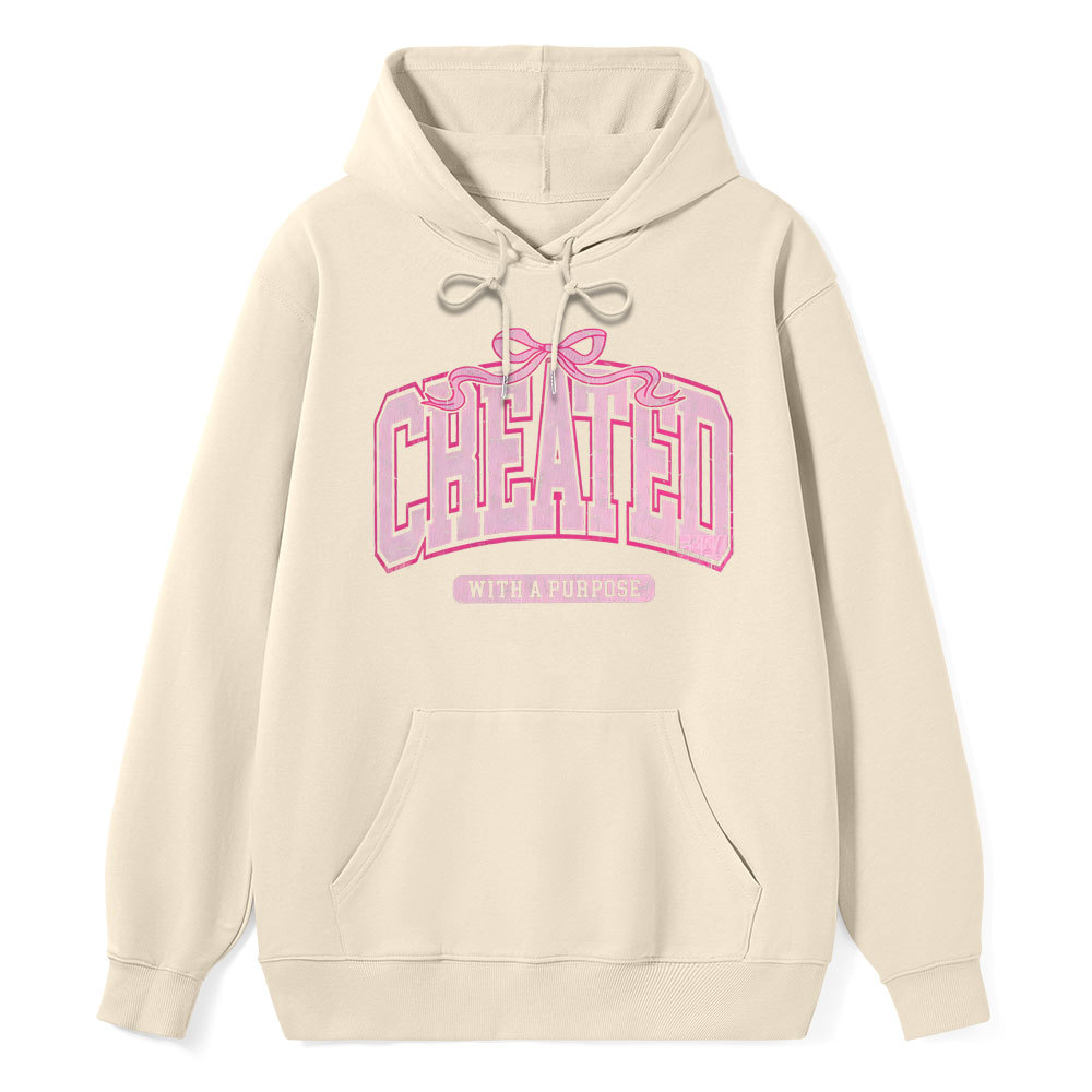 Created With A Purpose Christian Class Hoodie