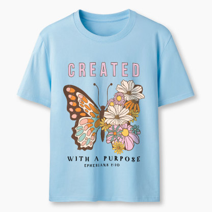 Created With A Purpose Christian Classic T-Shirt