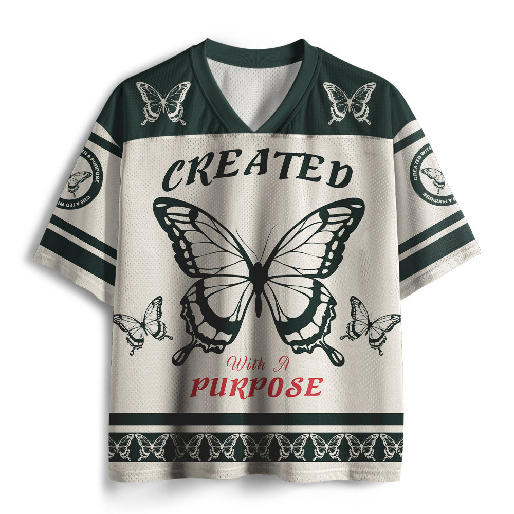 Created With A Purpose Christian Mesh Jersey