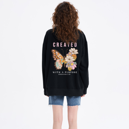Created With Purpose Christian Classic Hoodie