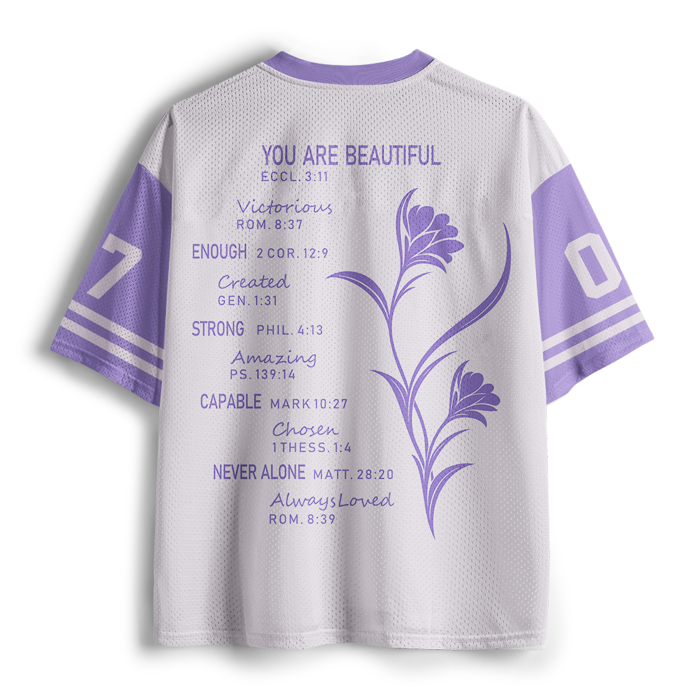 Created With Purpose Christian Mesh Jersey